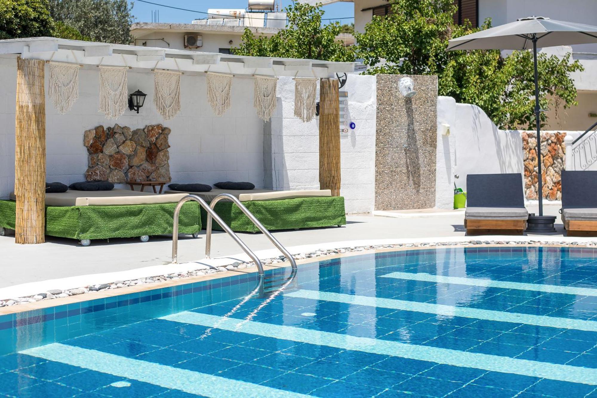 Toula'S Apartments Faliraki Exterior foto